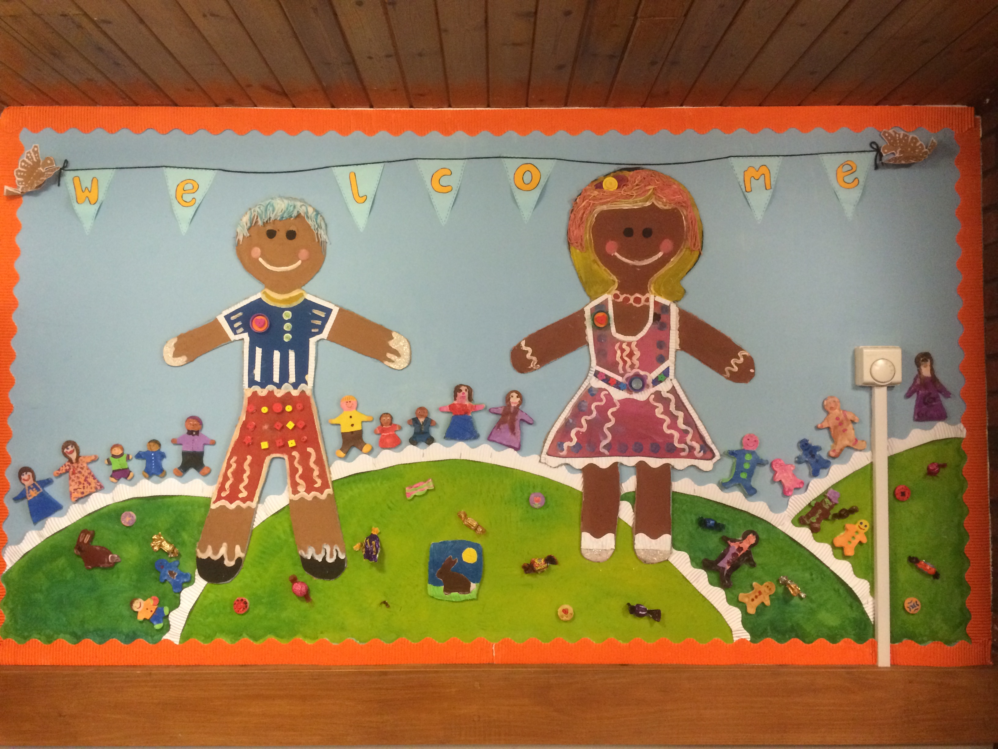 Reception Mural at The Pines