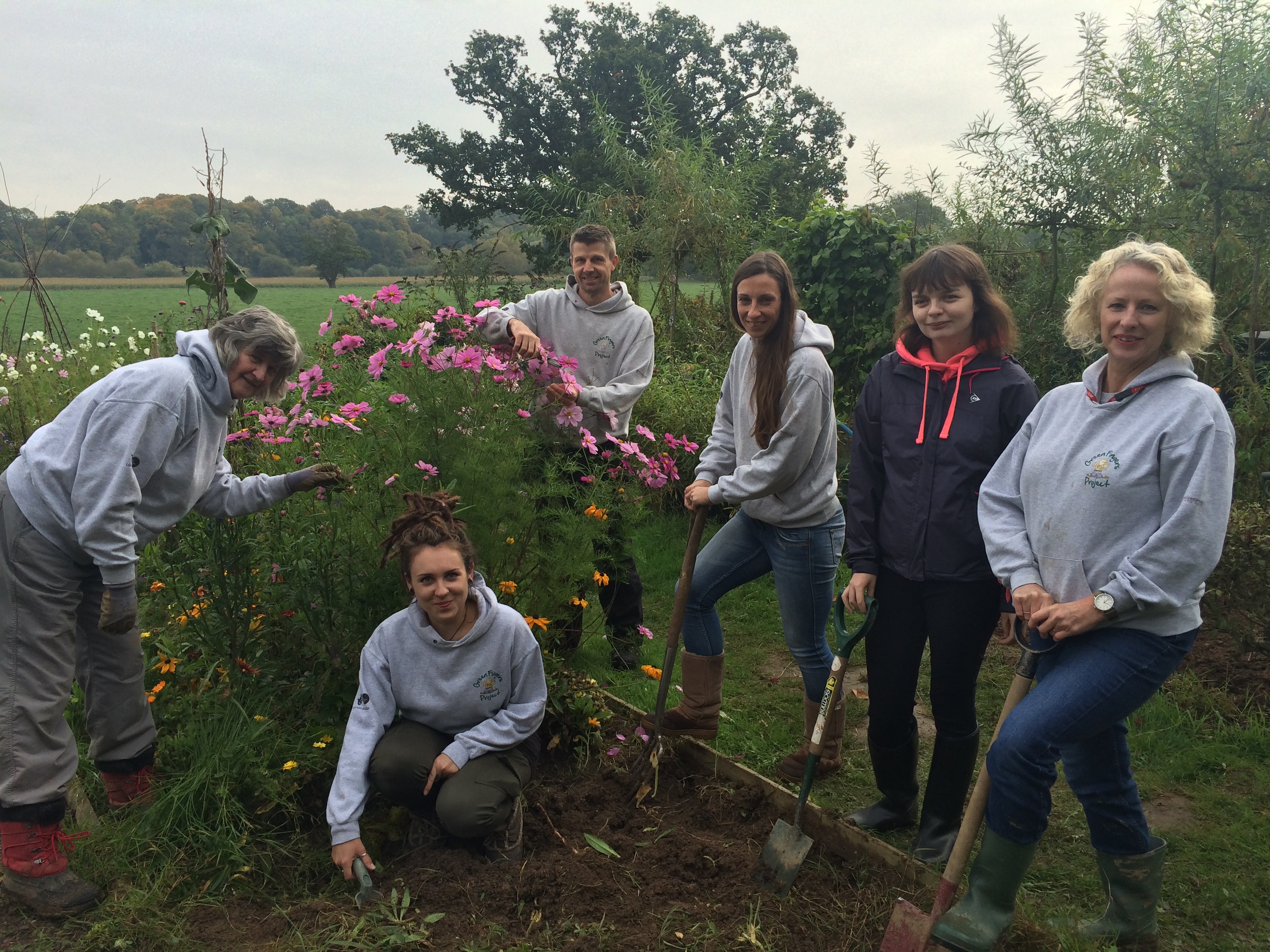 green fingers project newspaper photo